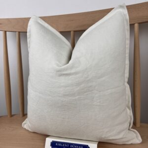 Yüksek Kalite Kırık Beyaz 43*43 %100 Ham Keten Kırlent Kılıfı