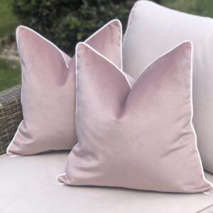 Fitilli Kadife Kırlent Kılıfı