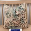 Lüks Modern Desenli 43*43 Döşemelik Kadife Kumaş Kırlent Kılıfı - Özel Ölçü Seçenekli