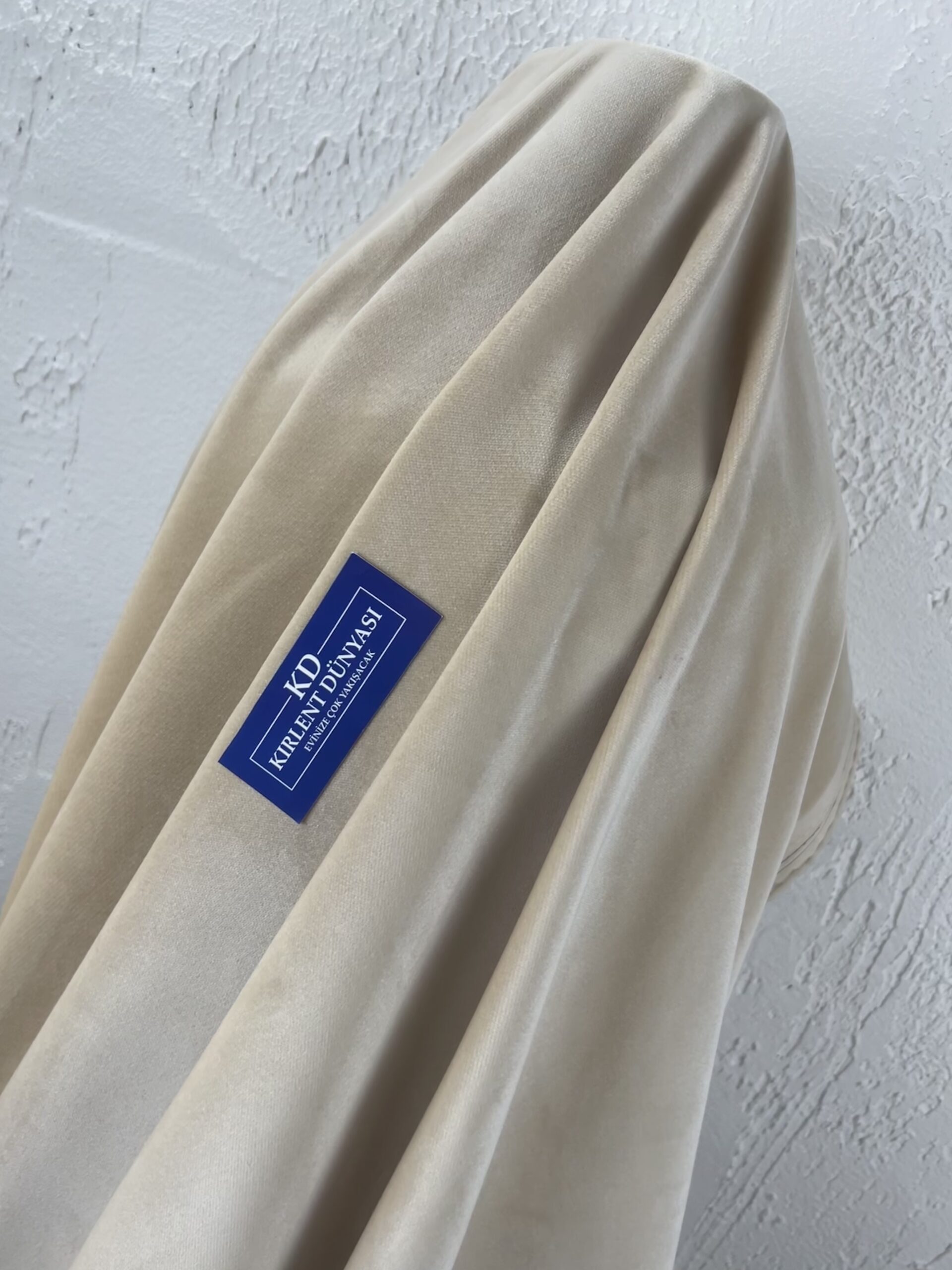 Şampanya Rengi 1. Sınıf Kalite Döşemelik Ve Perdelik Dokuma Kadife ...