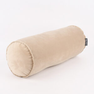 Yüksek Kalite Döşemelik Kadife Krem Silindir Lüks Kırlent Kılıfı